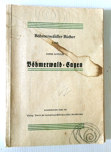 Hans watzlik böhmerwald - hans, böhmerwald-sagen