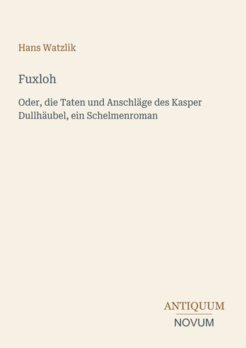 Hans watzlik fuxloh - watzlik,