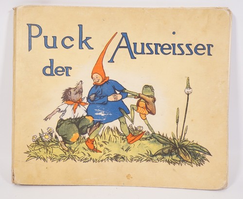 Antikes kinder bilderbuch puck - kinder,